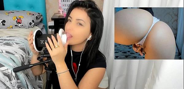  ASMR 3DIO -  The ASMR Therapy Latina HOT Big BOOBS Big Ass!! Asmr para te fazer GOZAR GOSTOSO!!!!